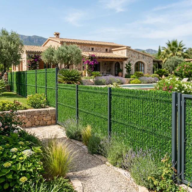 Çimli Dekoratif Çit Sistemleri